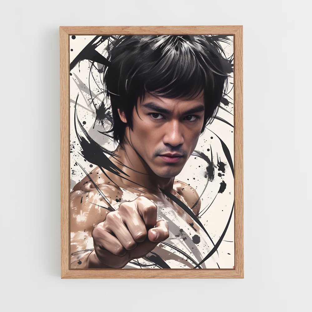 Poster Dragon de Fer – affiche Kung Fu (vue 4)